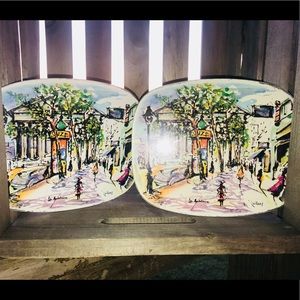 VTG 1960’s La Madeleine Trivets Puillery Art
